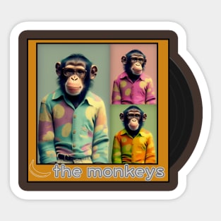 The Monkeys Album Sticker
